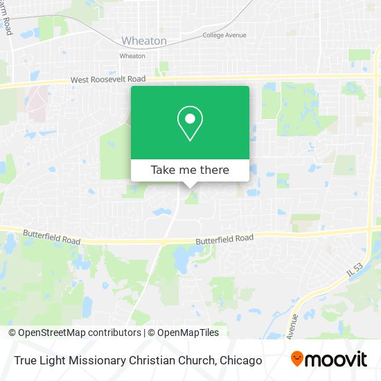 Mapa de True Light Missionary Christian Church