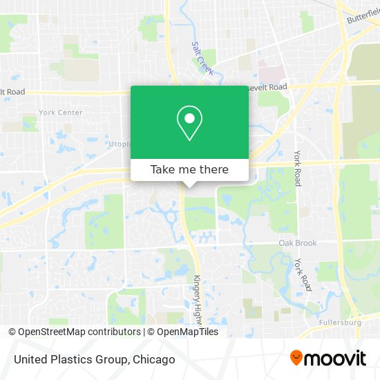 Mapa de United Plastics Group