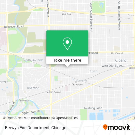 Mapa de Berwyn Fire Department