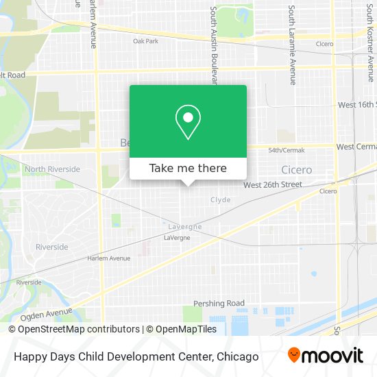 Happy Days Child Development Center map