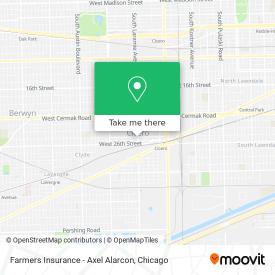 Farmers Insurance - Axel Alarcon map