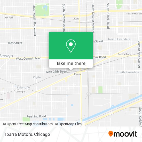 Ibarra Motors map