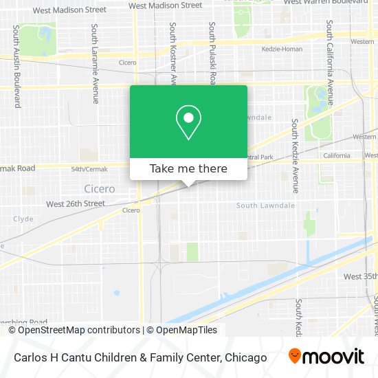 Carlos H Cantu Children & Family Center map