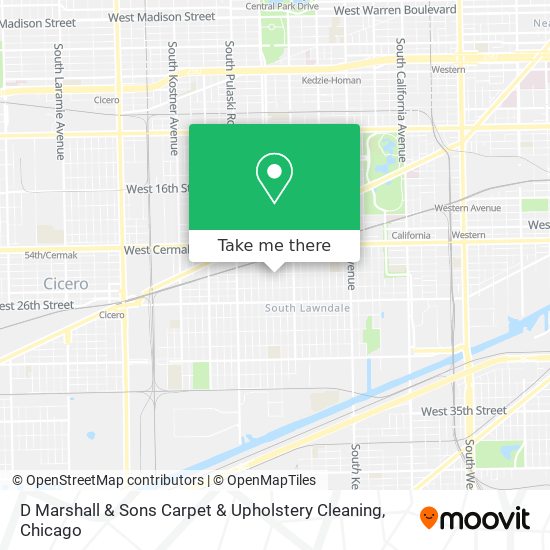 Mapa de D Marshall & Sons Carpet & Upholstery Cleaning