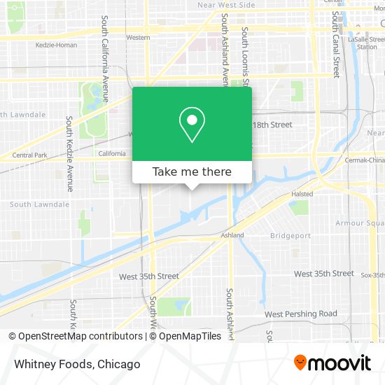 Whitney Foods map