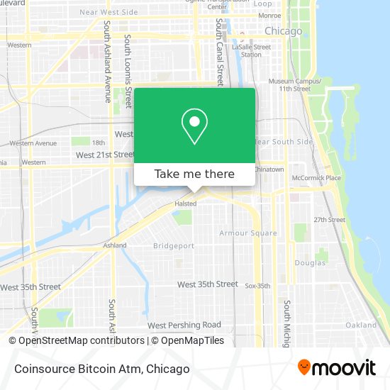 Coinsource Bitcoin Atm map