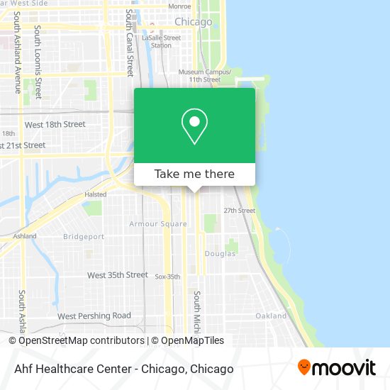 Mapa de Ahf Healthcare Center - Chicago