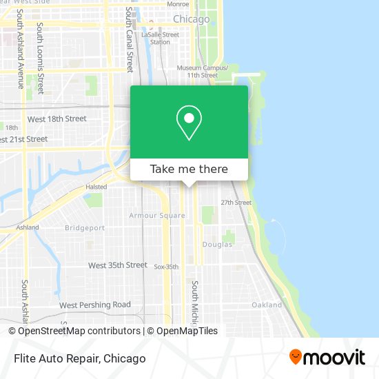 Flite Auto Repair map