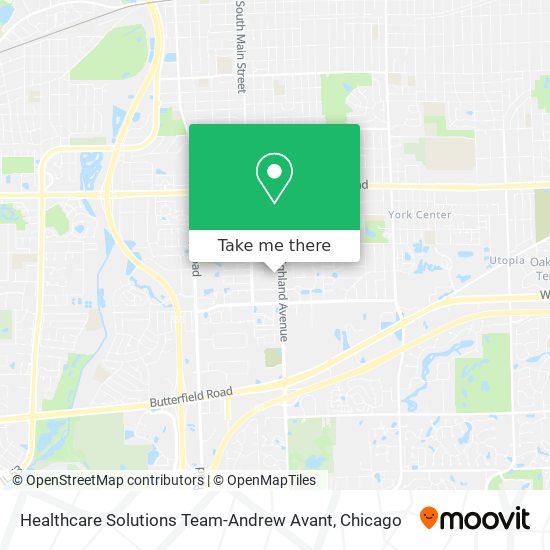 Mapa de Healthcare Solutions Team-Andrew Avant