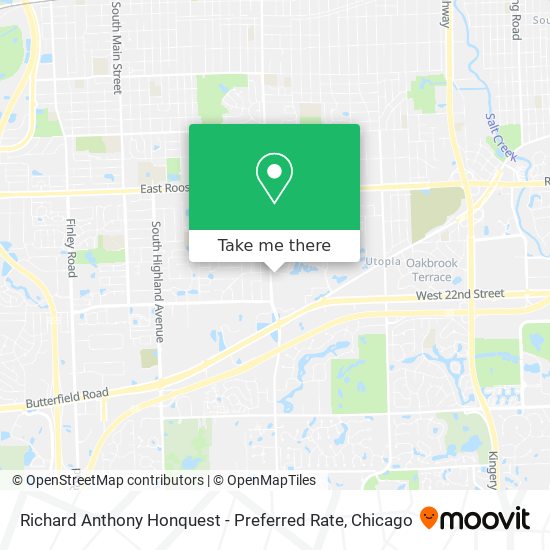 Richard Anthony Honquest - Preferred Rate map