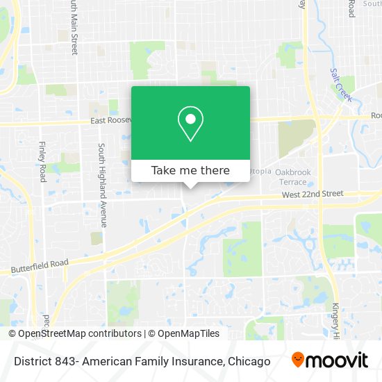Mapa de District 843- American Family Insurance