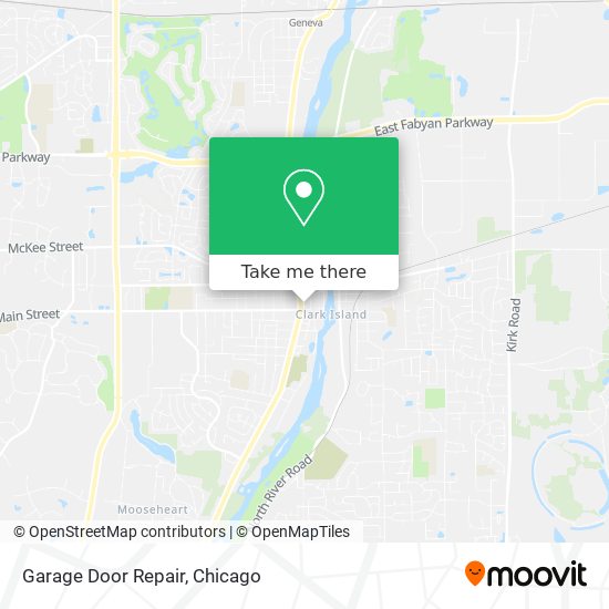 Garage Door Repair map