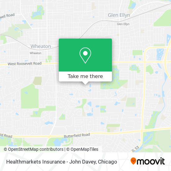 Healthmarkets Insurance - John Davey map