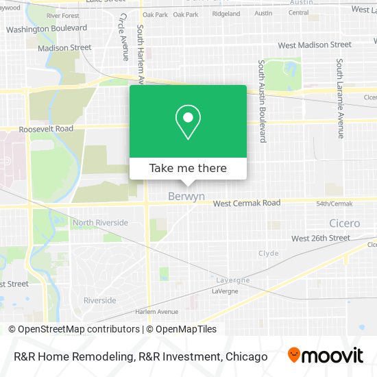 R&R Home Remodeling, R&R Investment map