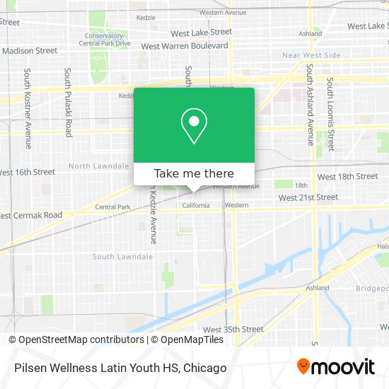 Pilsen Wellness Latin Youth HS map