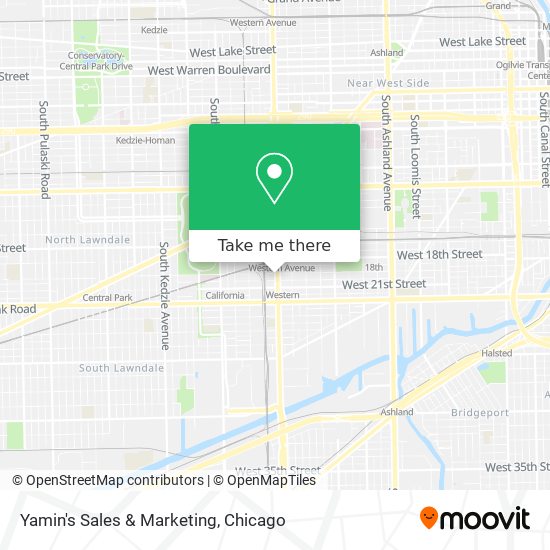 Yamin's Sales & Marketing map