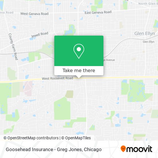 Goosehead Insurance - Greg Jones map