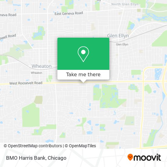 BMO Harris Bank map