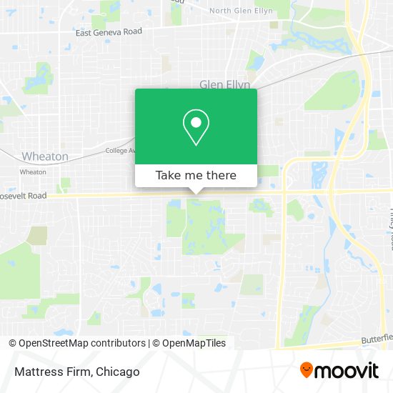 Mattress Firm map