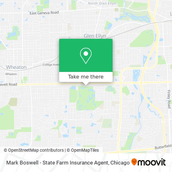 Mark Boswell - State Farm Insurance Agent map