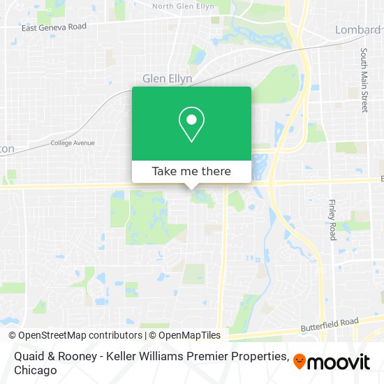 Quaid & Rooney - Keller Williams Premier Properties map