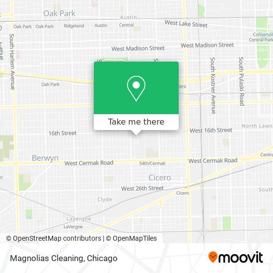 Magnolias Cleaning map