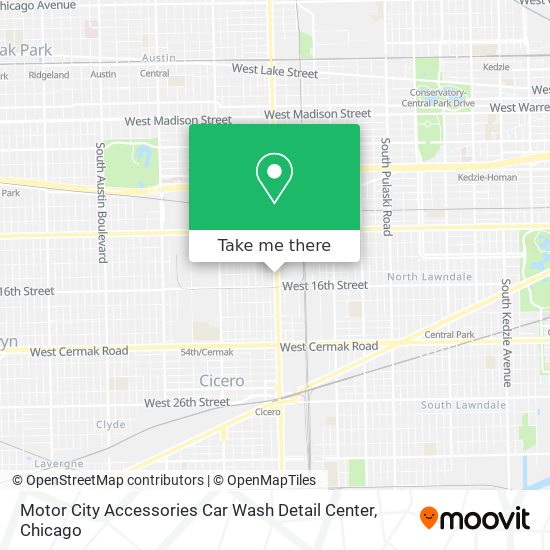 Motor City Accessories Car Wash Detail Center map