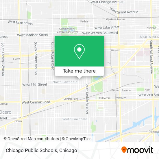 Chicago Public Schools map