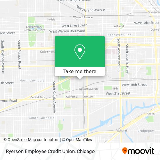 Ryerson Employee Credit Union map