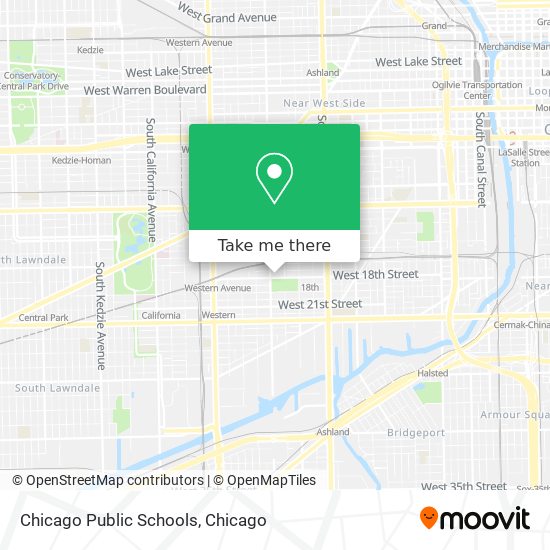 Chicago Public Schools map