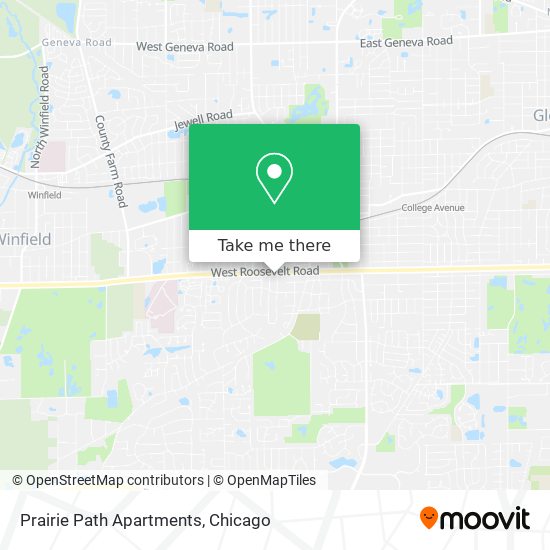 Prairie Path Apartments map