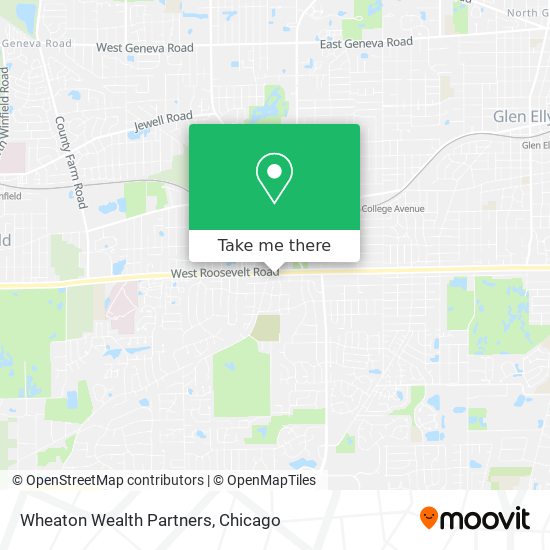 Wheaton Wealth Partners map