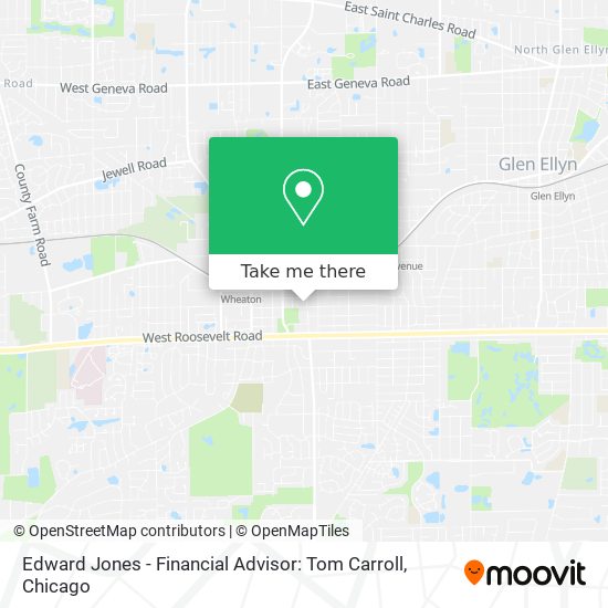 Edward Jones - Financial Advisor: Tom Carroll map