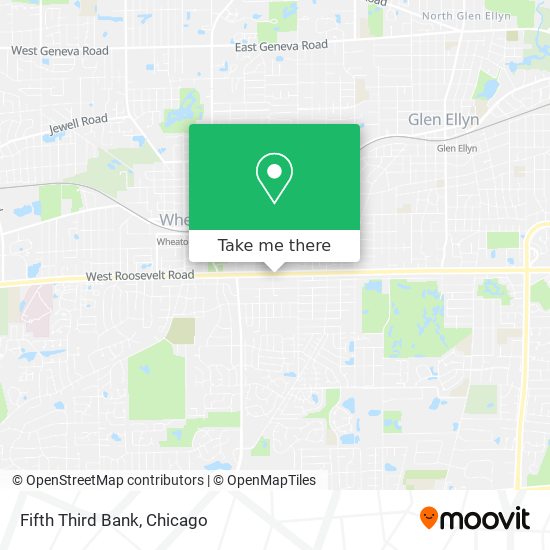 Fifth Third Bank map