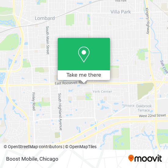 Boost Mobile map