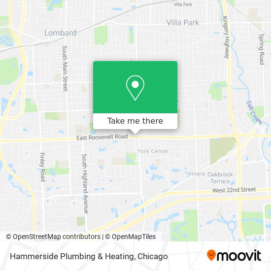 Hammerside Plumbing & Heating map