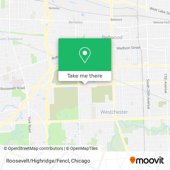 Roosevelt/Highridge/Fencl map