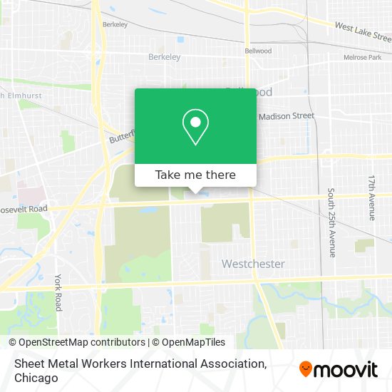 Mapa de Sheet Metal Workers International Association