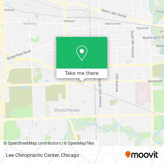 Lee Chiropractic Center map