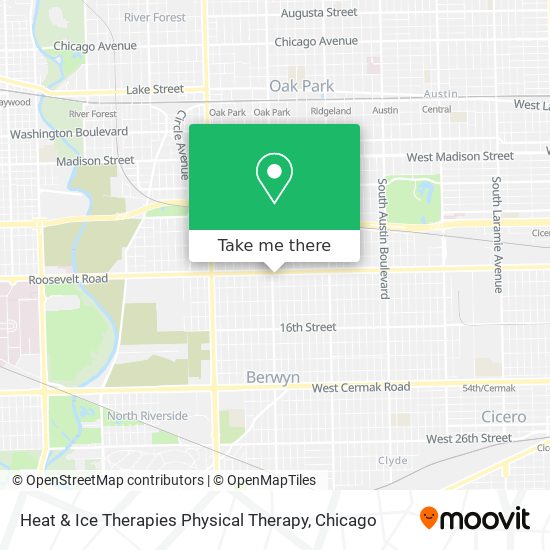 Mapa de Heat & Ice Therapies Physical Therapy