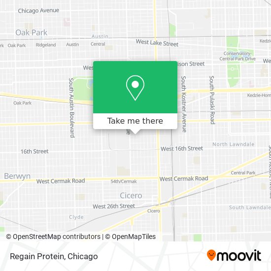 Regain Protein map