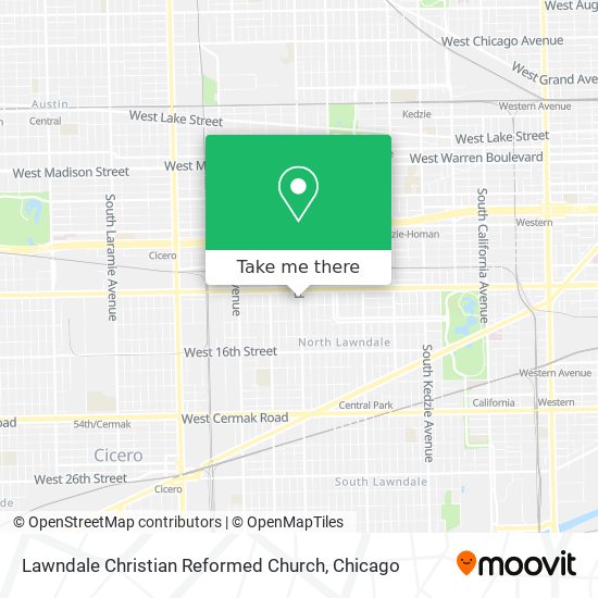 Lawndale Christian Reformed Church map