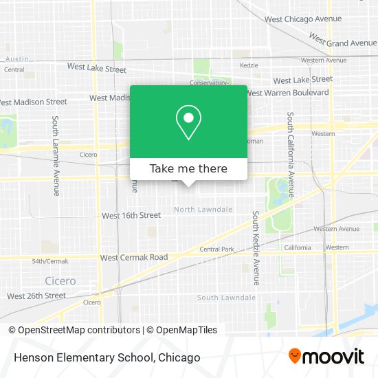Henson Elementary School map