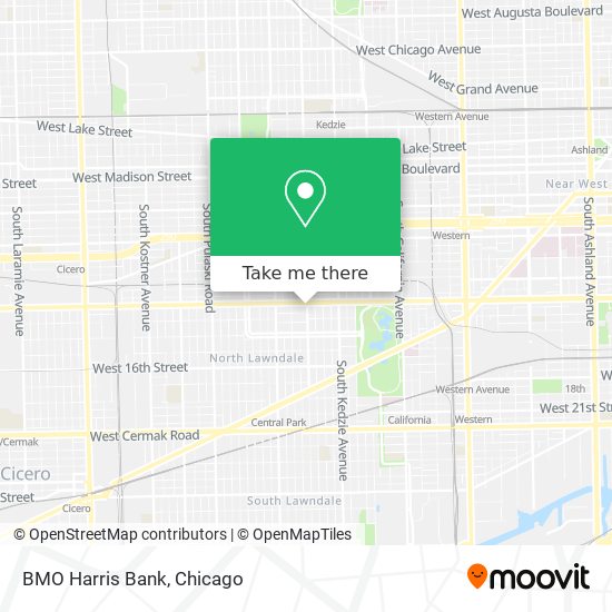 BMO Harris Bank map