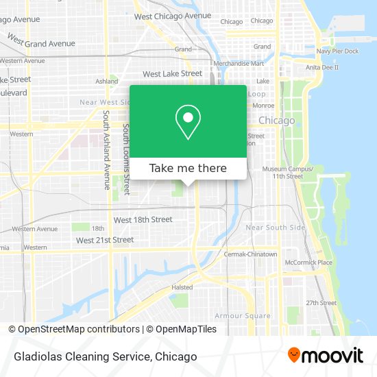 Gladiolas Cleaning Service map