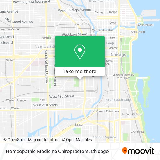 Homeopathic Medicine Chiropractors map