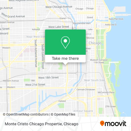 Monte Cristo Chicago Propertie map