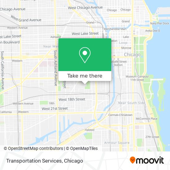 Transportation Services map