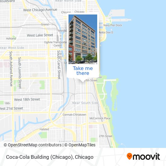 Coca-Cola Building (Chicago) map