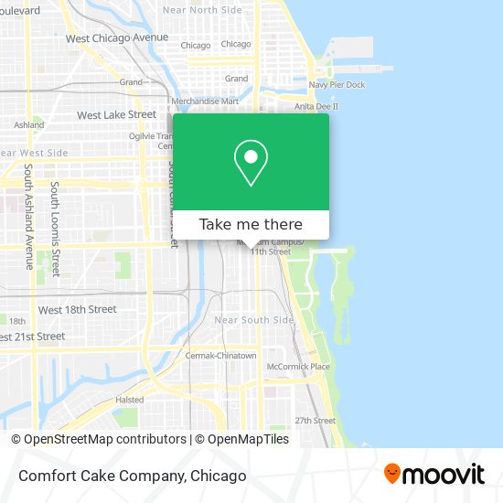Comfort Cake Company map